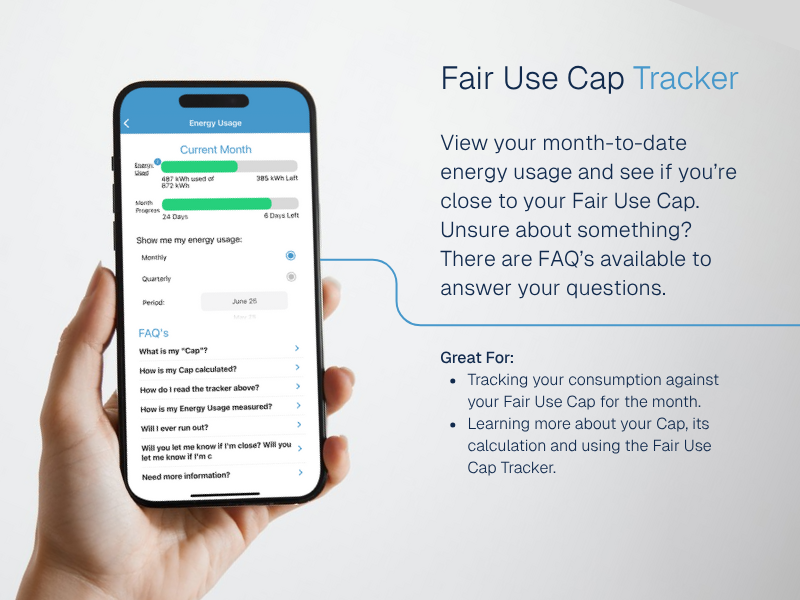App - Fair Use Cap Tracking