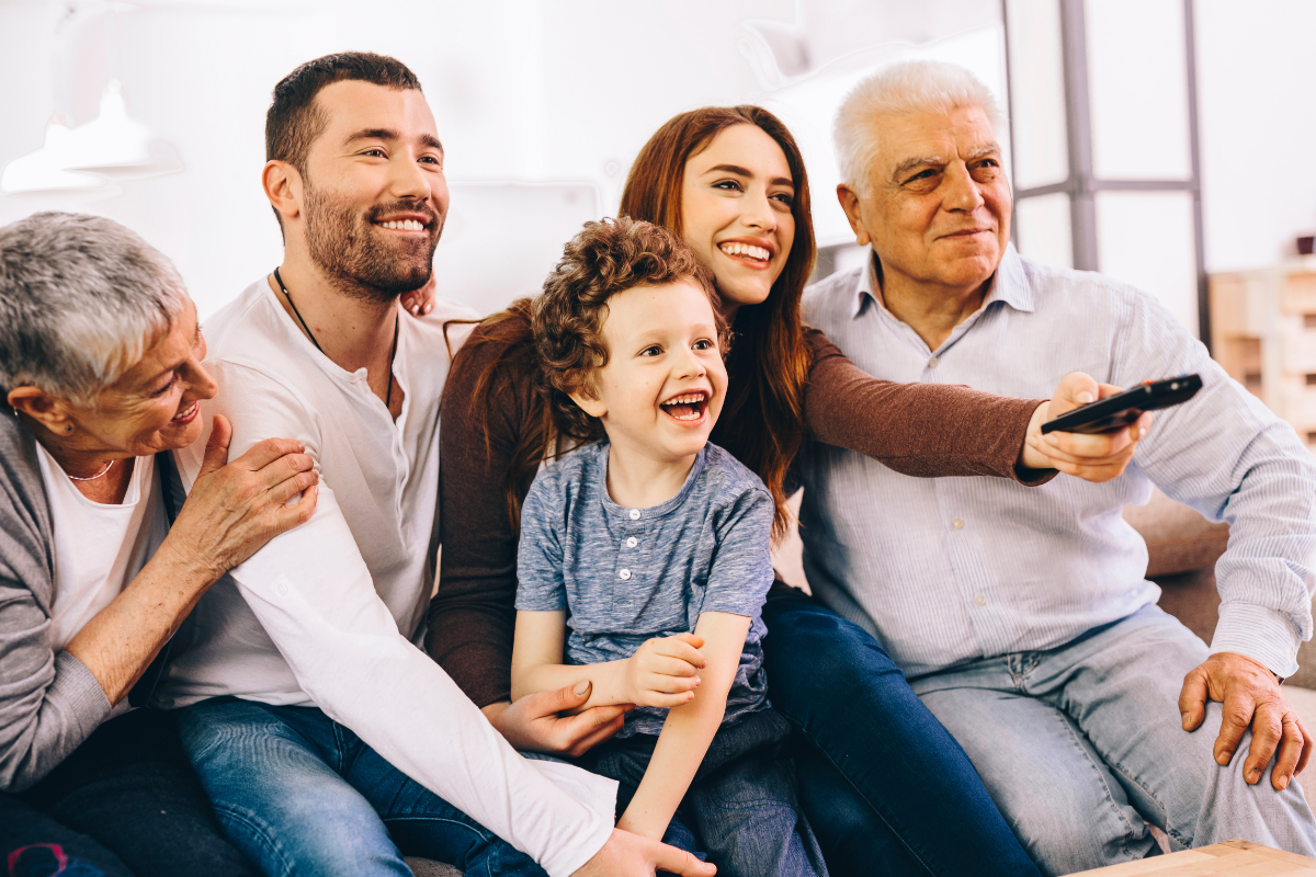 A family enjoying the long term benefits of No Bill